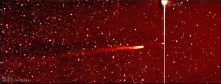 NASA Stereo A images Comet Ison and Encke near Earth Nov 2013